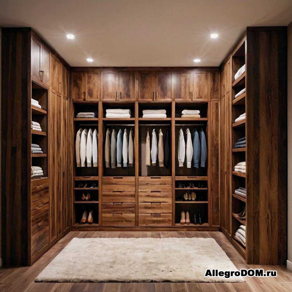 Наполнение шкафа идеи для хранения одежды и аксессуаров