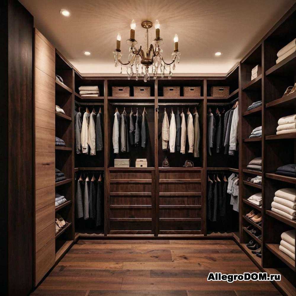 Как спланировать удобный шкаф-купе с системой хранения 
