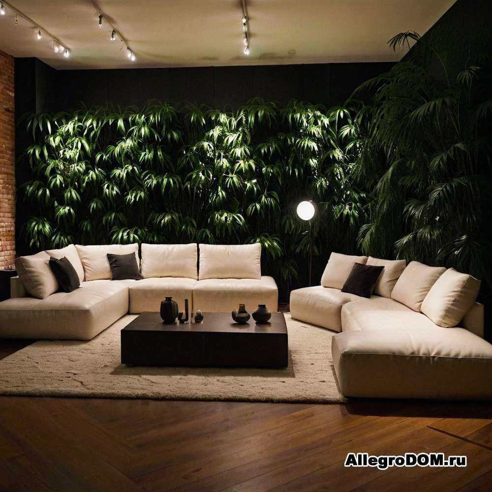 Диваны с декоративными подушками создающие уют в доме