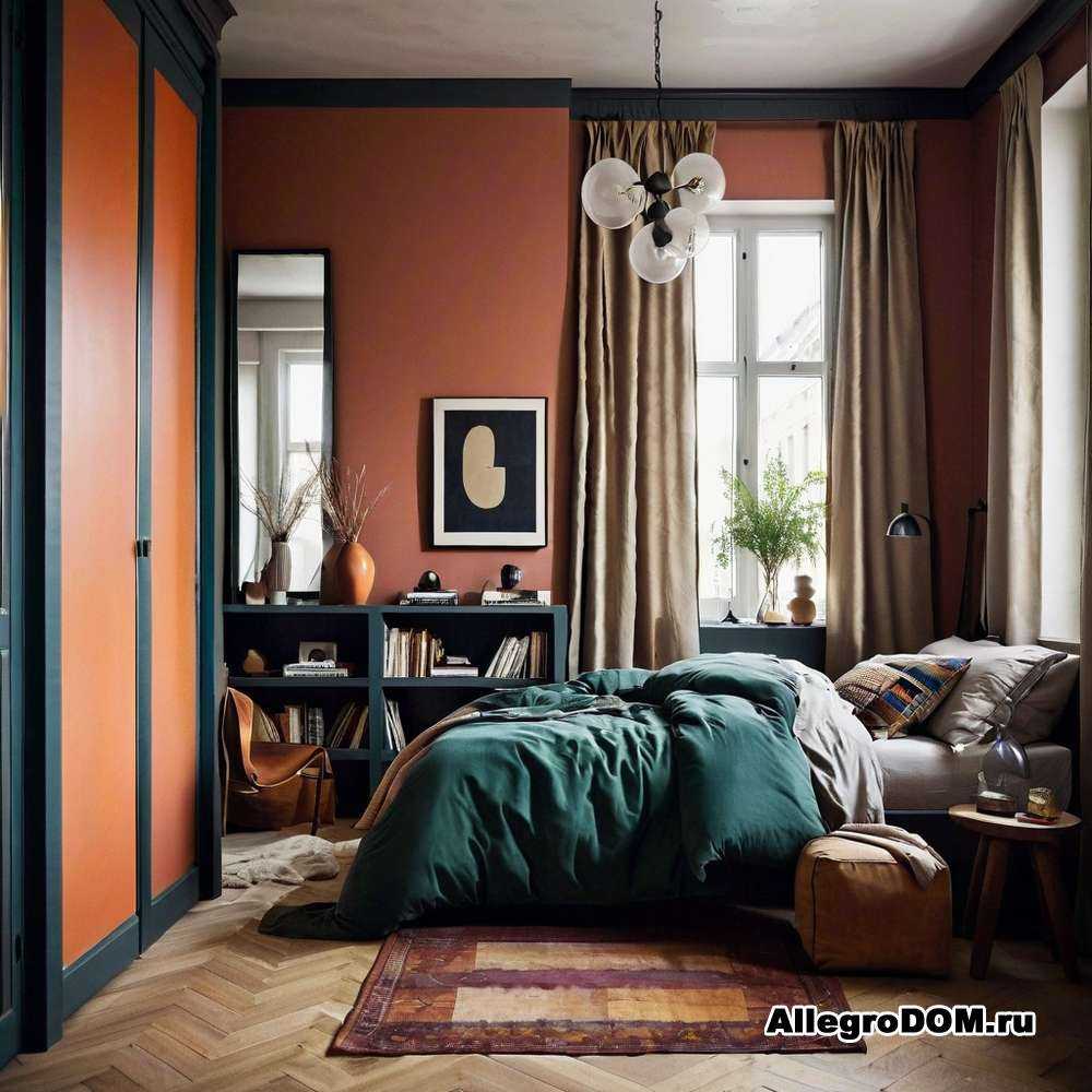 Роль штор в интерьере спальни и идеи оформления