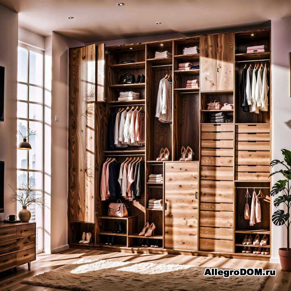 Как выбрать полки для шкафа для удобного и компактного хранения