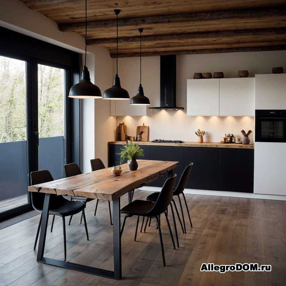 Столы из керамогранита для кухни долговечность и стиль