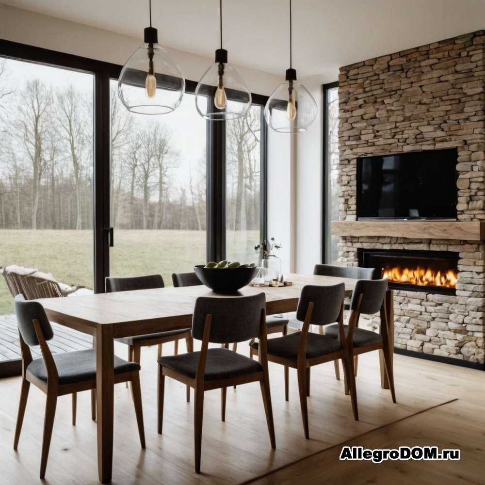 Обеденные стулья с мягкими сиденьями для уюта и комфорта