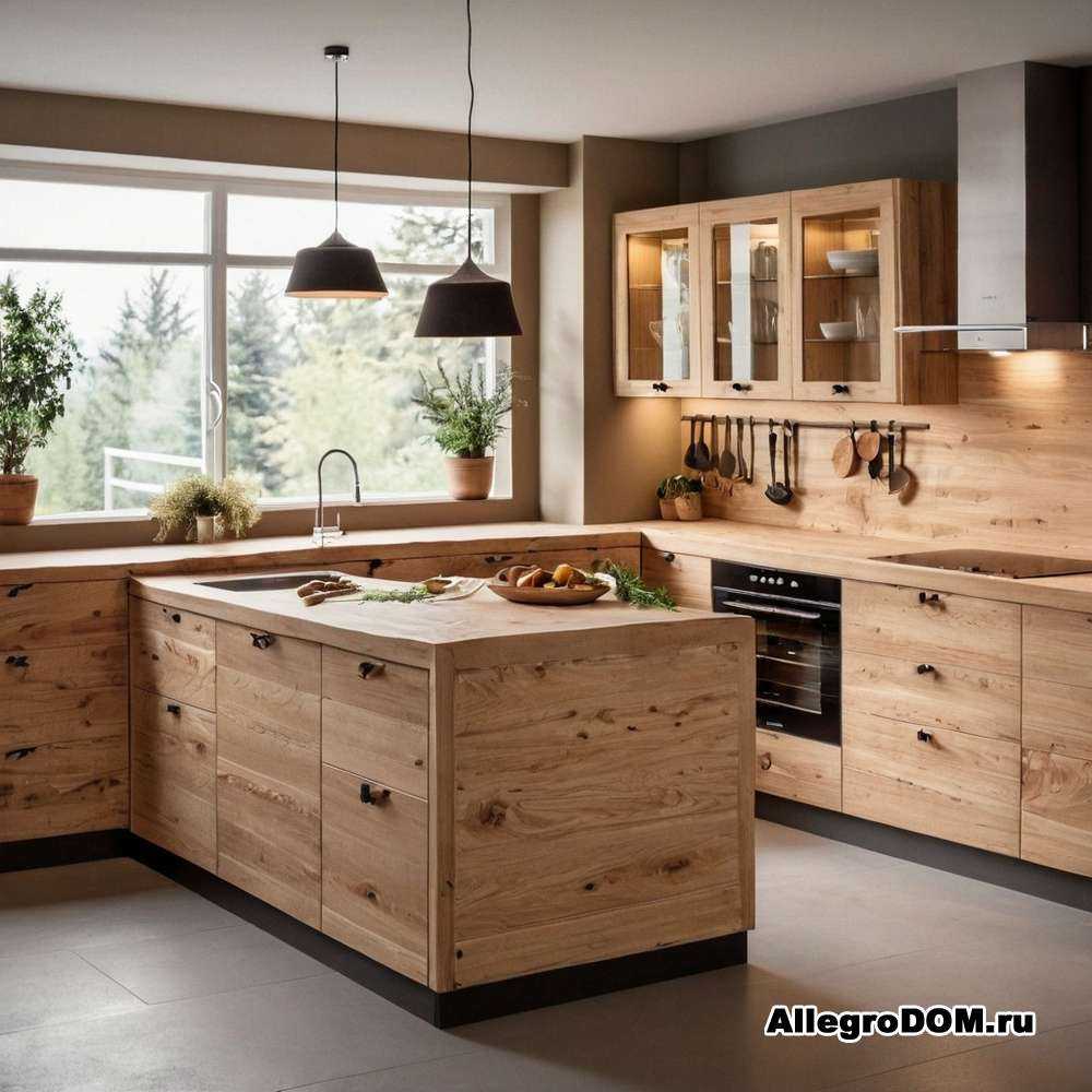 Идеи кухонных шкафов для нестандартных пространств