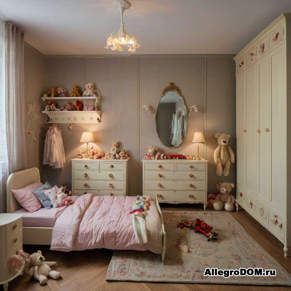 Как организовать порядок в детской с помощью мебели