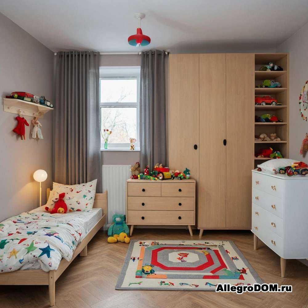 Журнальный столик стильный акцент для детской комнаты