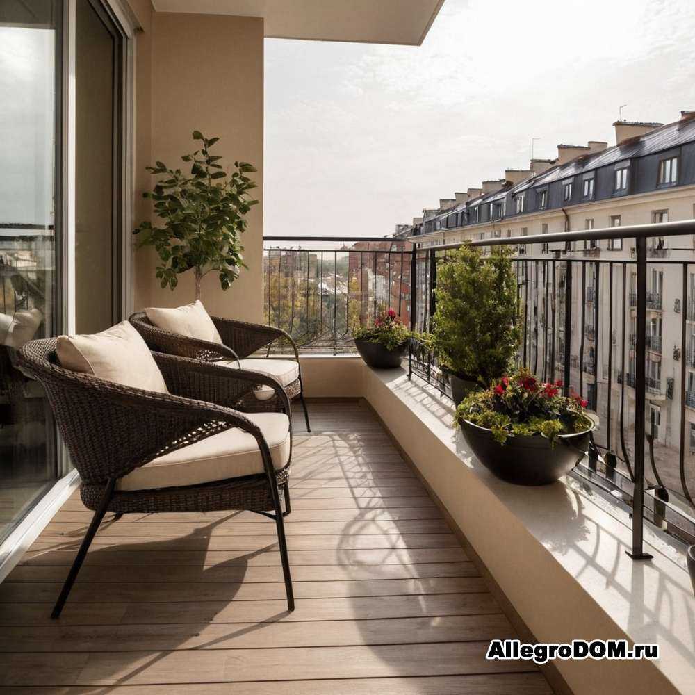 Диван на балконе как комфортное решение для вашего интерьера