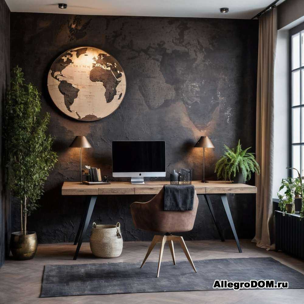 Как разместить полки в кабинете для удобства и стиля