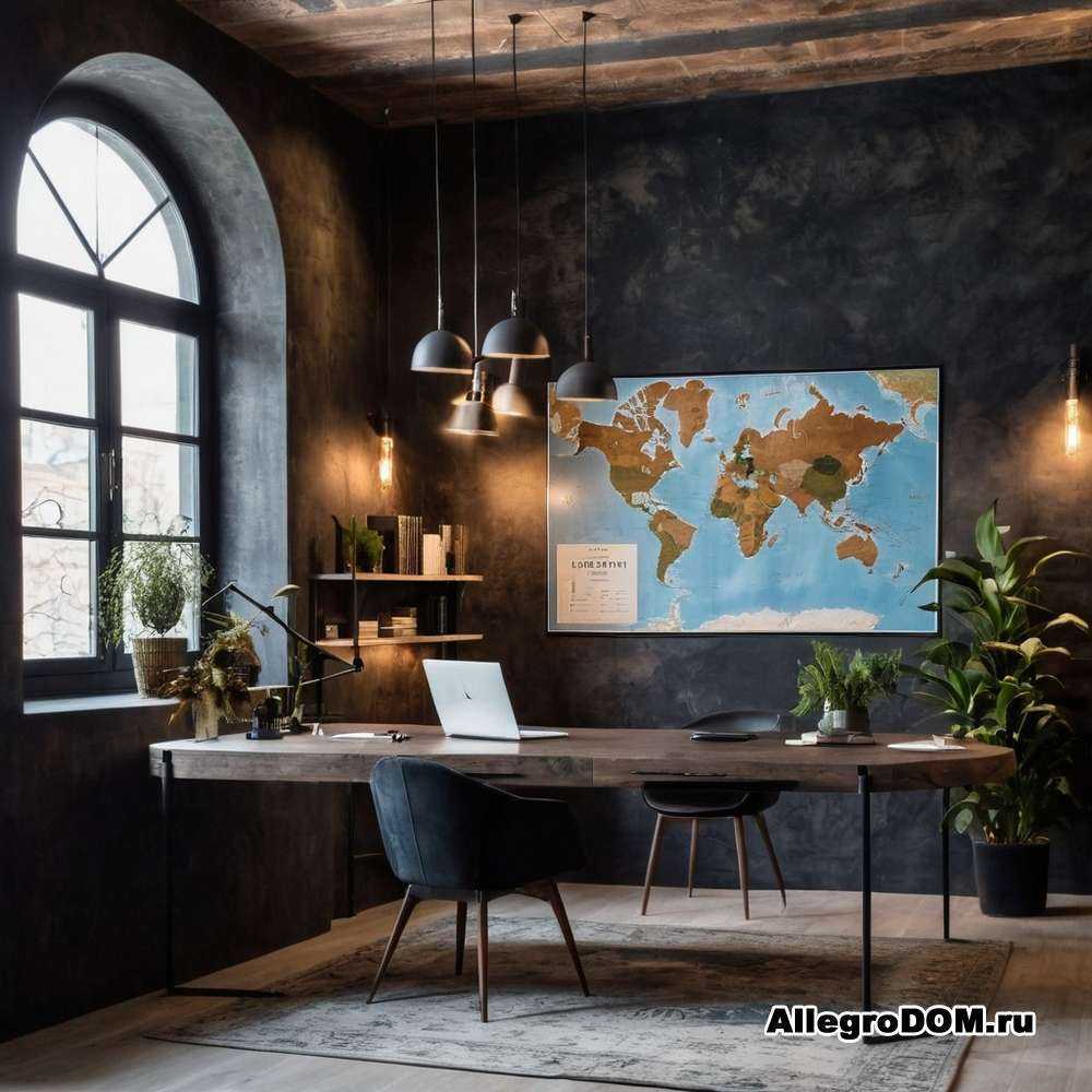 Полки в кабинете как организовать пространство